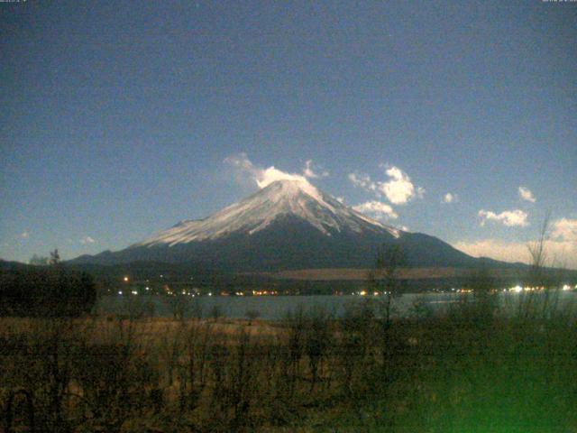 山中湖からの富士山