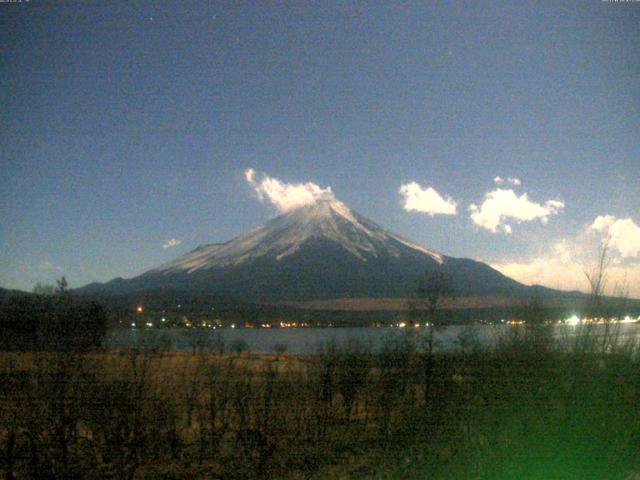 山中湖からの富士山