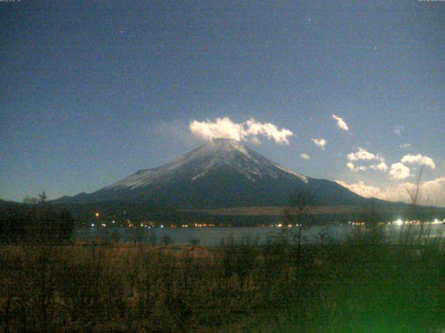 山中湖からの富士山