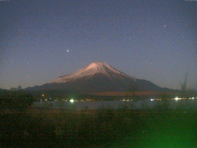 山中湖からの富士山