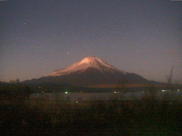 山中湖からの富士山