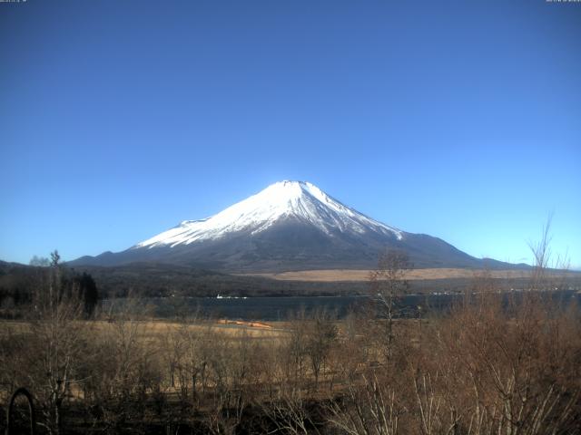 山中湖からの富士山