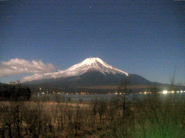 山中湖からの富士山