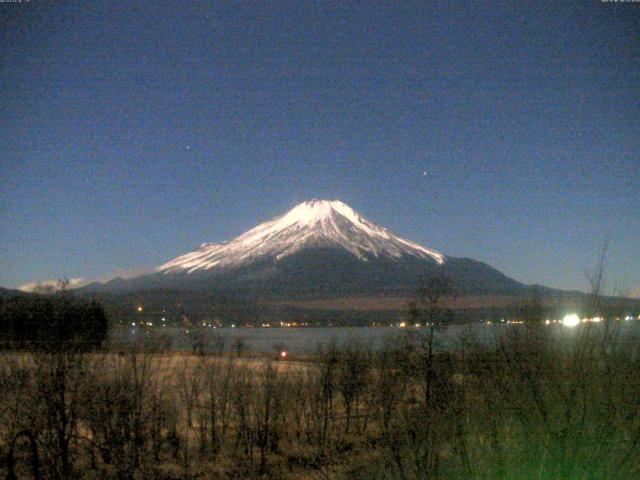 山中湖からの富士山