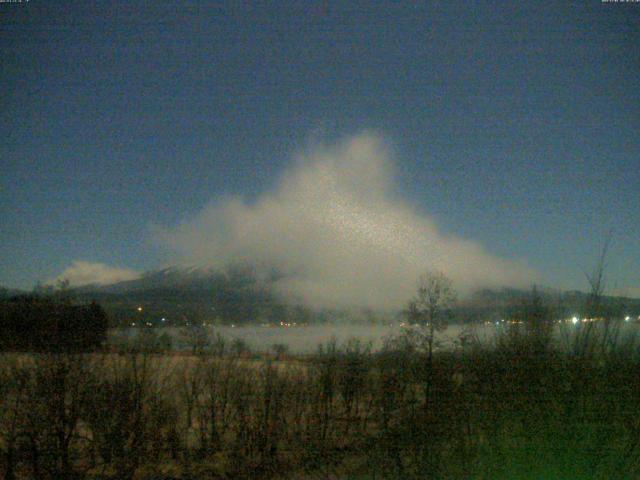 山中湖からの富士山