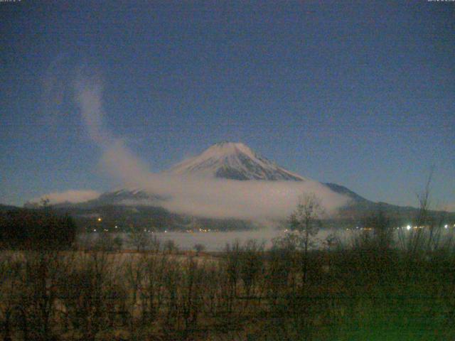 山中湖からの富士山
