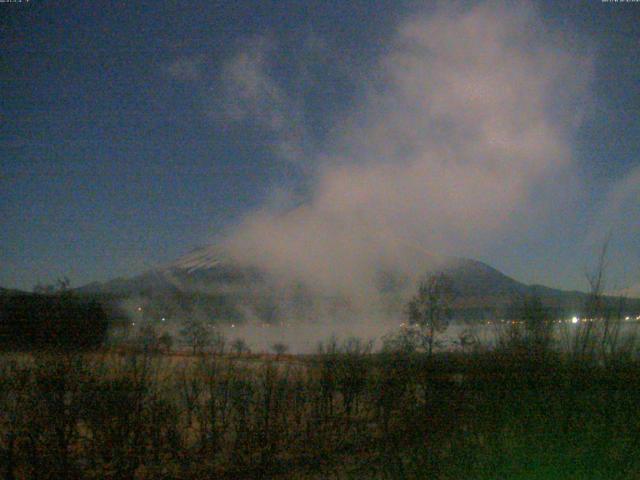 山中湖からの富士山