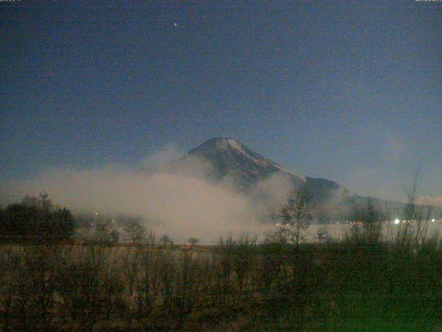 山中湖からの富士山