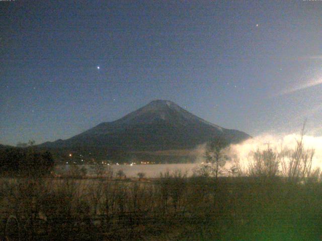 山中湖からの富士山