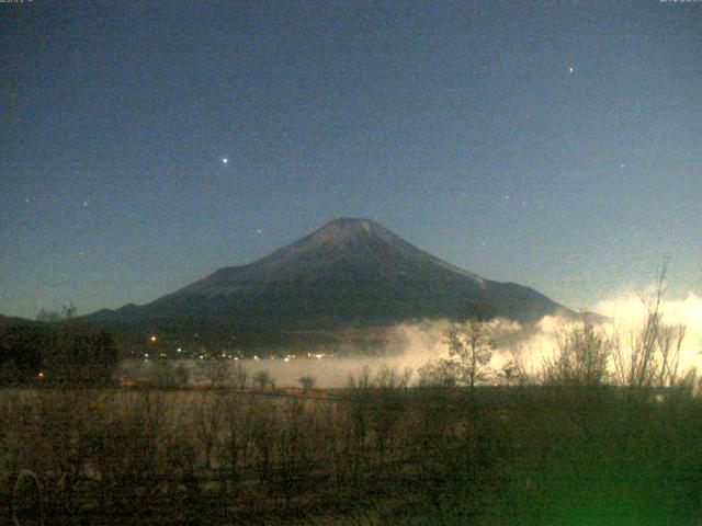 山中湖からの富士山