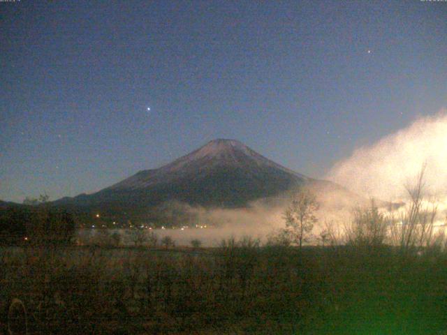 山中湖からの富士山