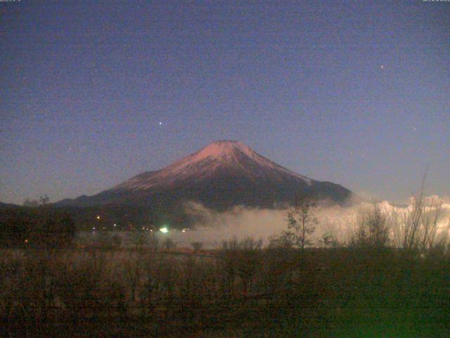 山中湖からの富士山