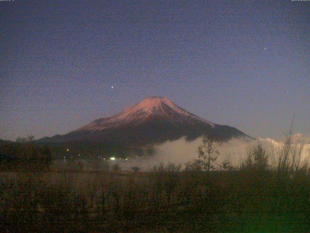 山中湖からの富士山