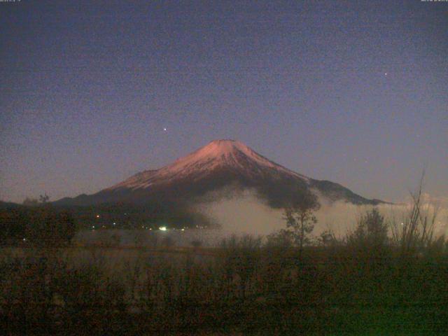 山中湖からの富士山