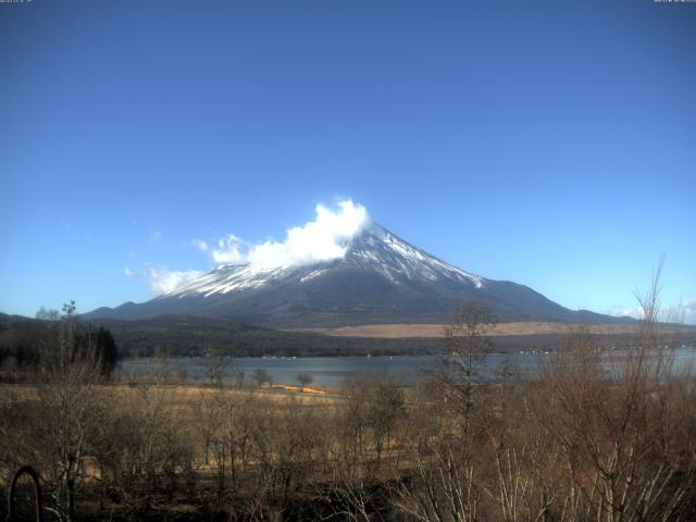 山中湖からの富士山