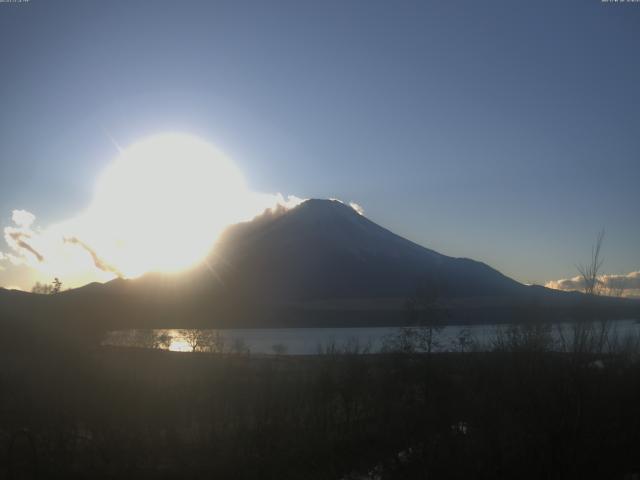 山中湖からの富士山