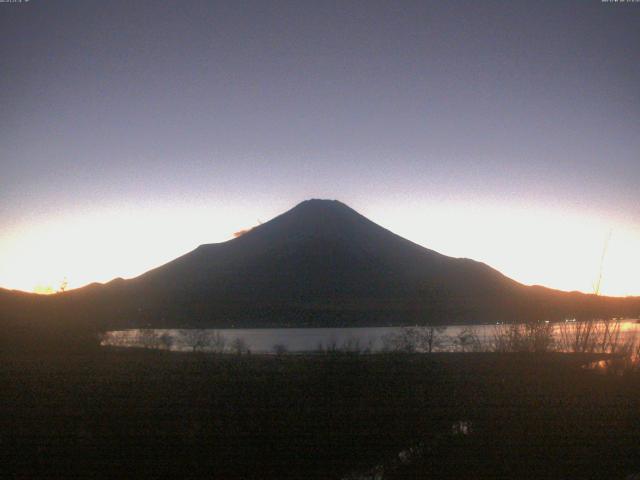 山中湖からの富士山