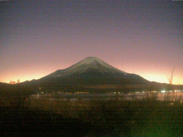 山中湖からの富士山