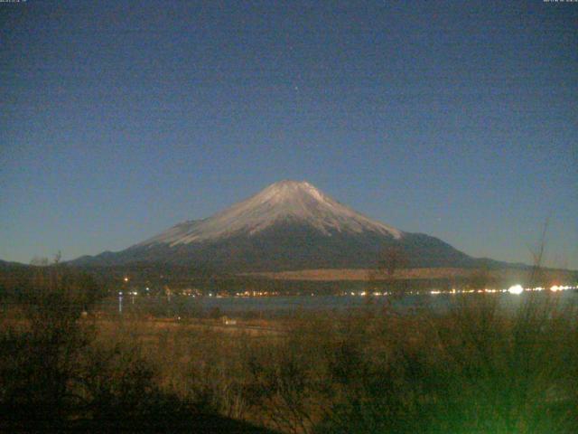 山中湖からの富士山