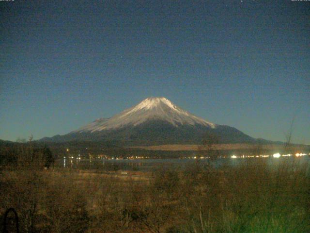 山中湖からの富士山