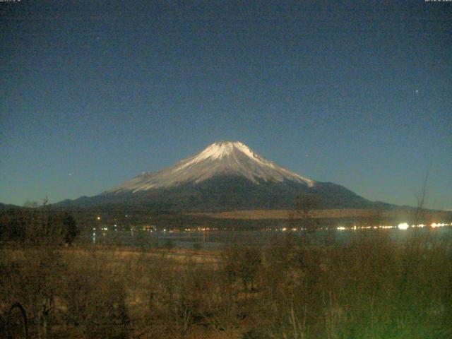 山中湖からの富士山