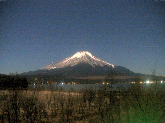 山中湖からの富士山