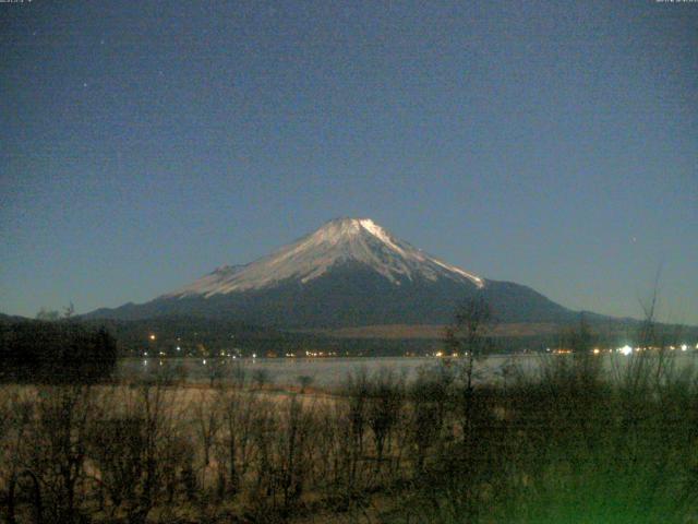 山中湖からの富士山