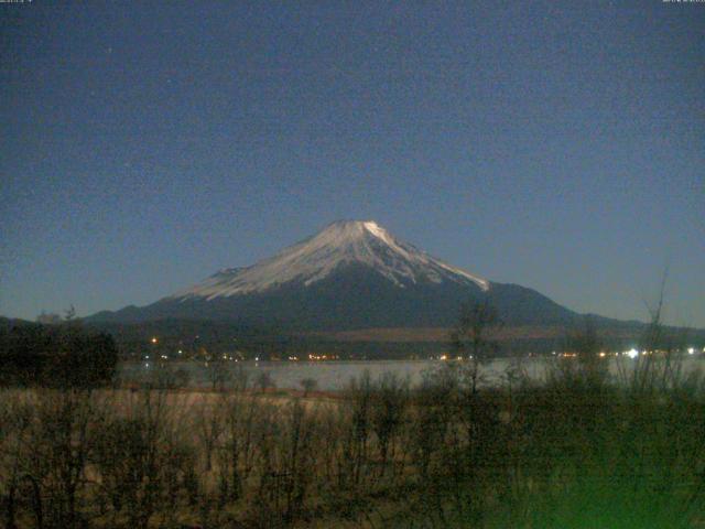 山中湖からの富士山