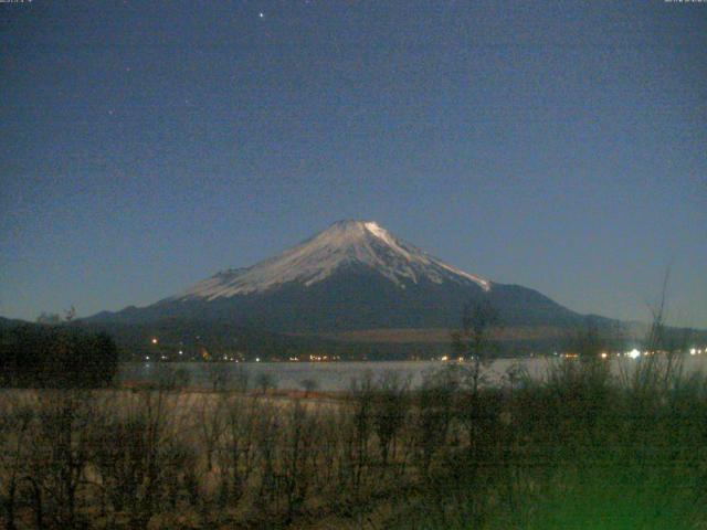 山中湖からの富士山