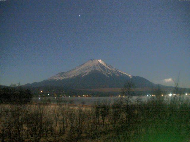 山中湖からの富士山