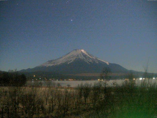 山中湖からの富士山