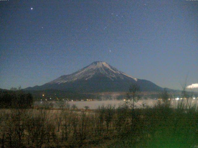 山中湖からの富士山