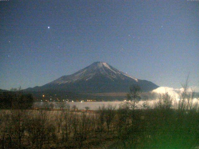 山中湖からの富士山