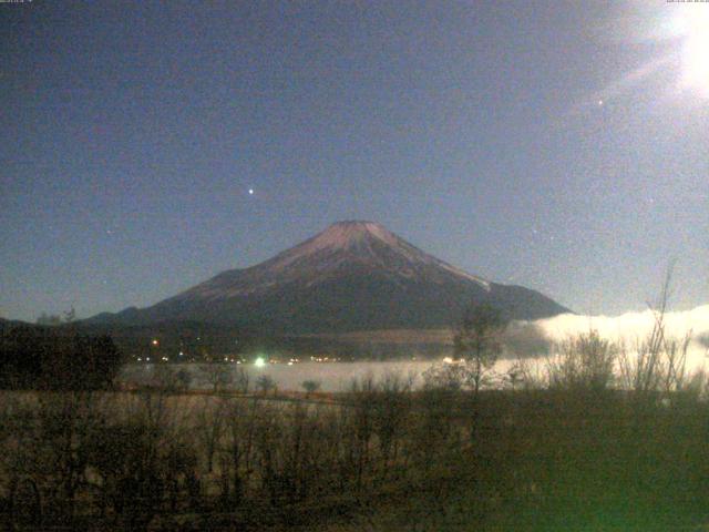 山中湖からの富士山