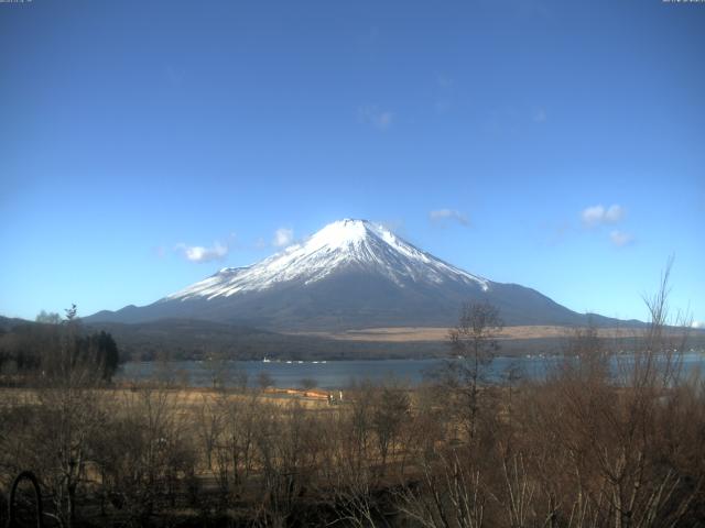 山中湖からの富士山