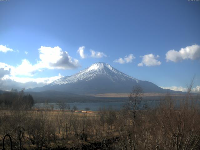 山中湖からの富士山