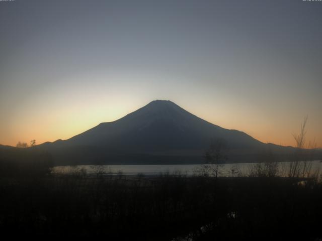 山中湖からの富士山