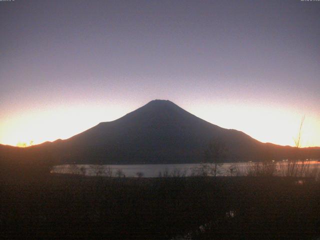 山中湖からの富士山