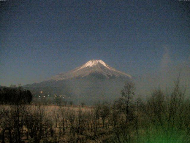 山中湖からの富士山