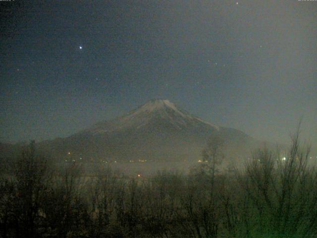 山中湖からの富士山
