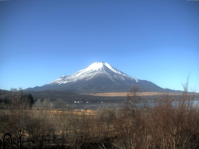 山中湖からの富士山