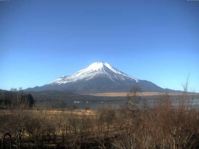 山中湖からの富士山