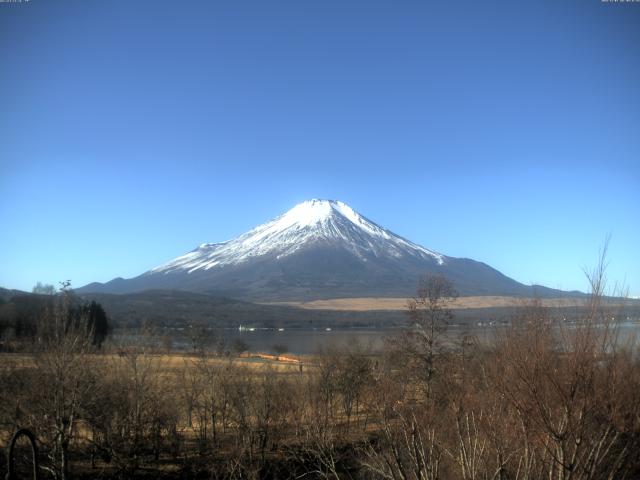 山中湖からの富士山