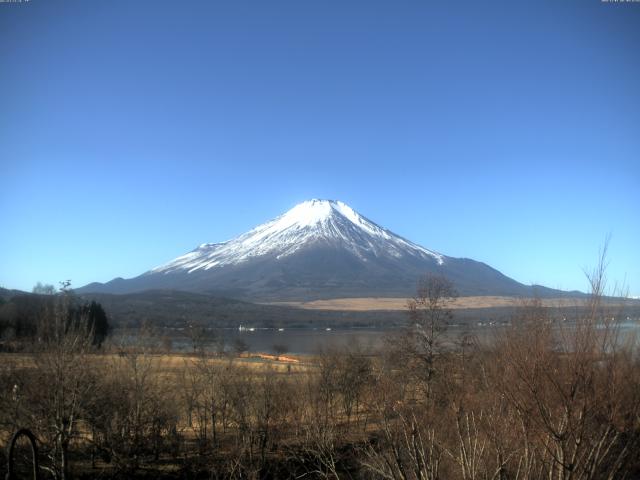 山中湖からの富士山