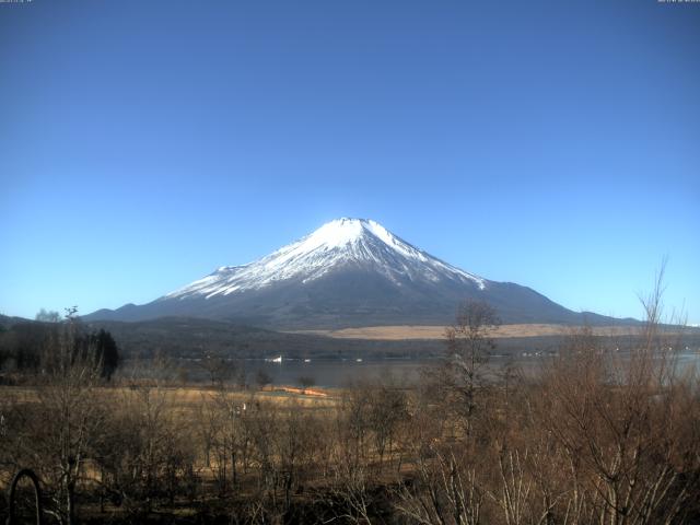 山中湖からの富士山