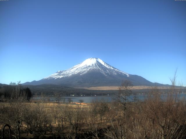 山中湖からの富士山