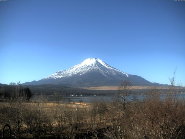 山中湖からの富士山