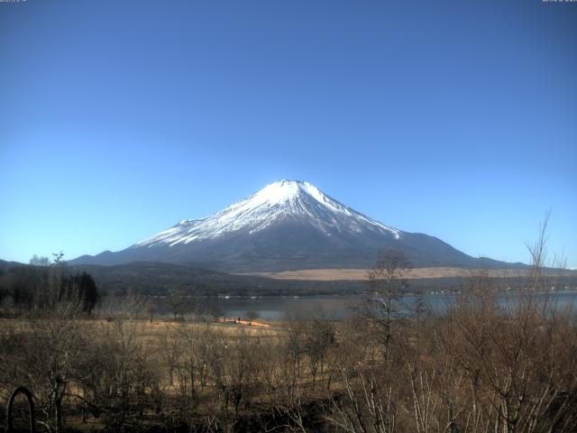 山中湖からの富士山