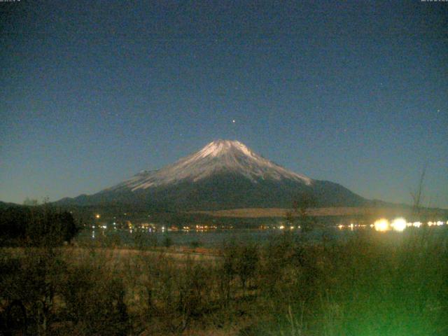 山中湖からの富士山