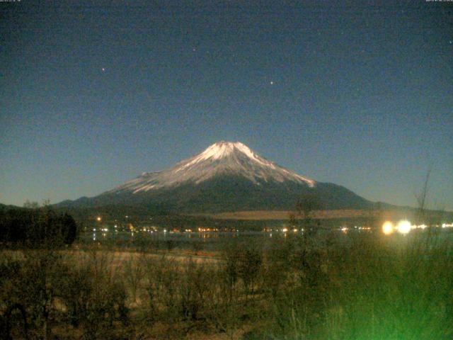 山中湖からの富士山